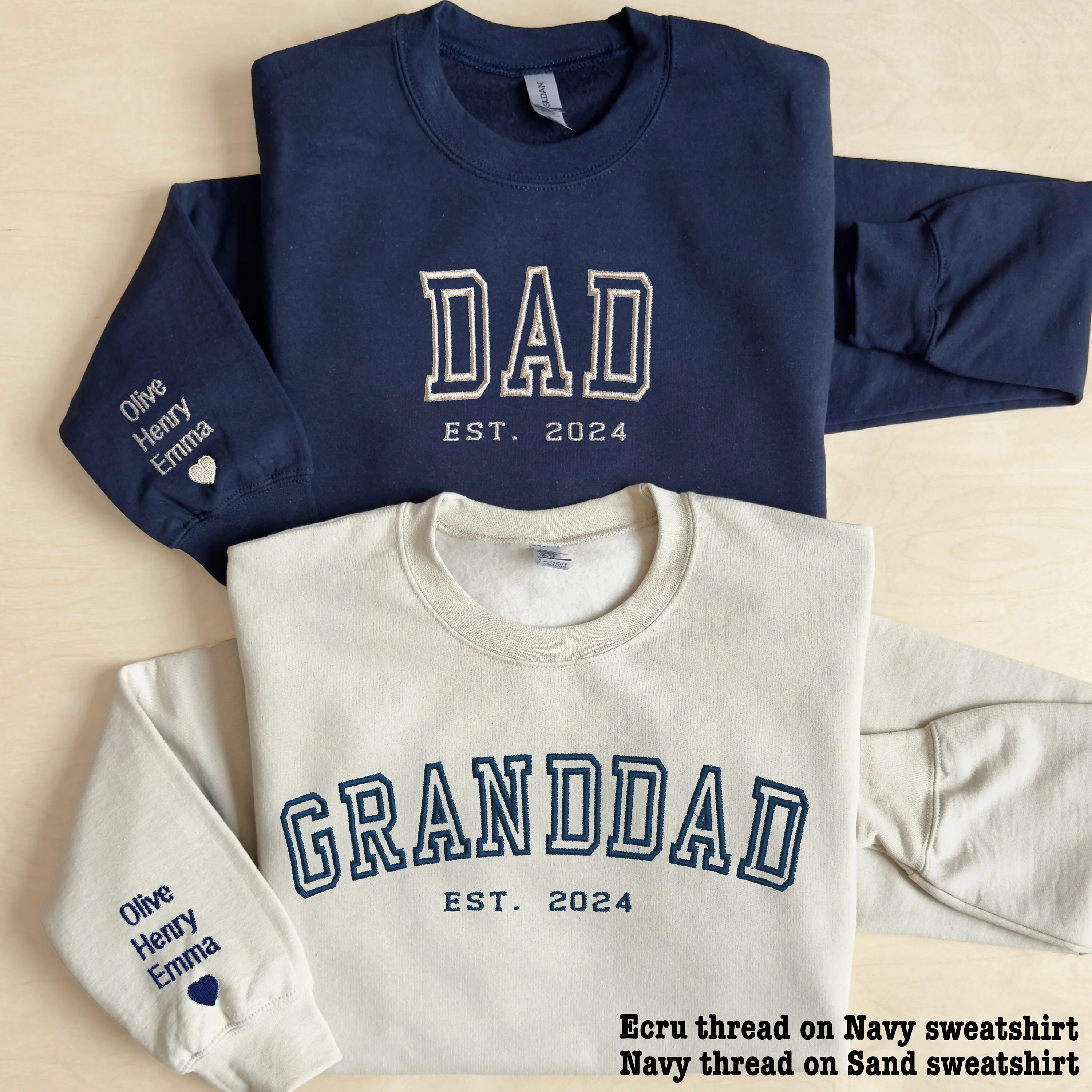 Classic Varsity Dad Embroidered Sweatshirt - Image 5