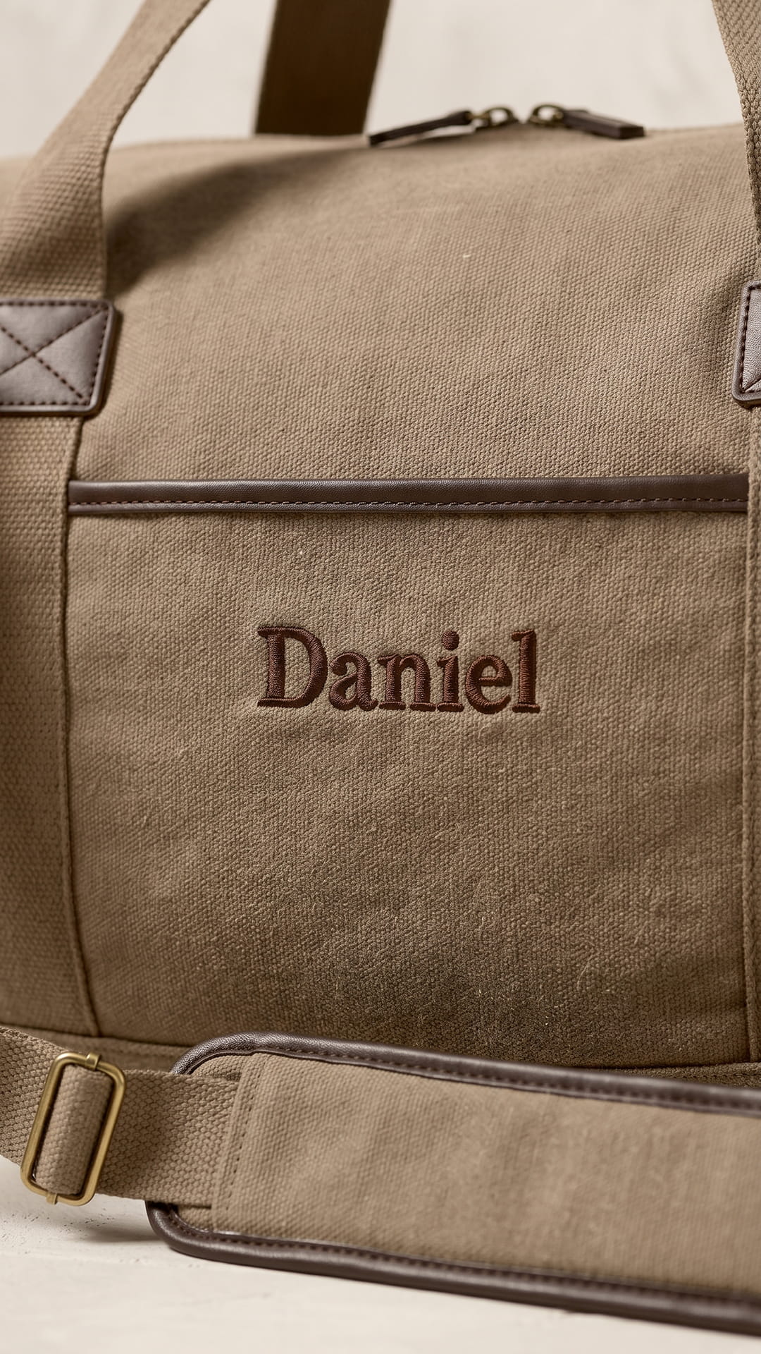 Canvas Weekender Duffel Bag | Groomsmen Party Travel Gift - Image 6