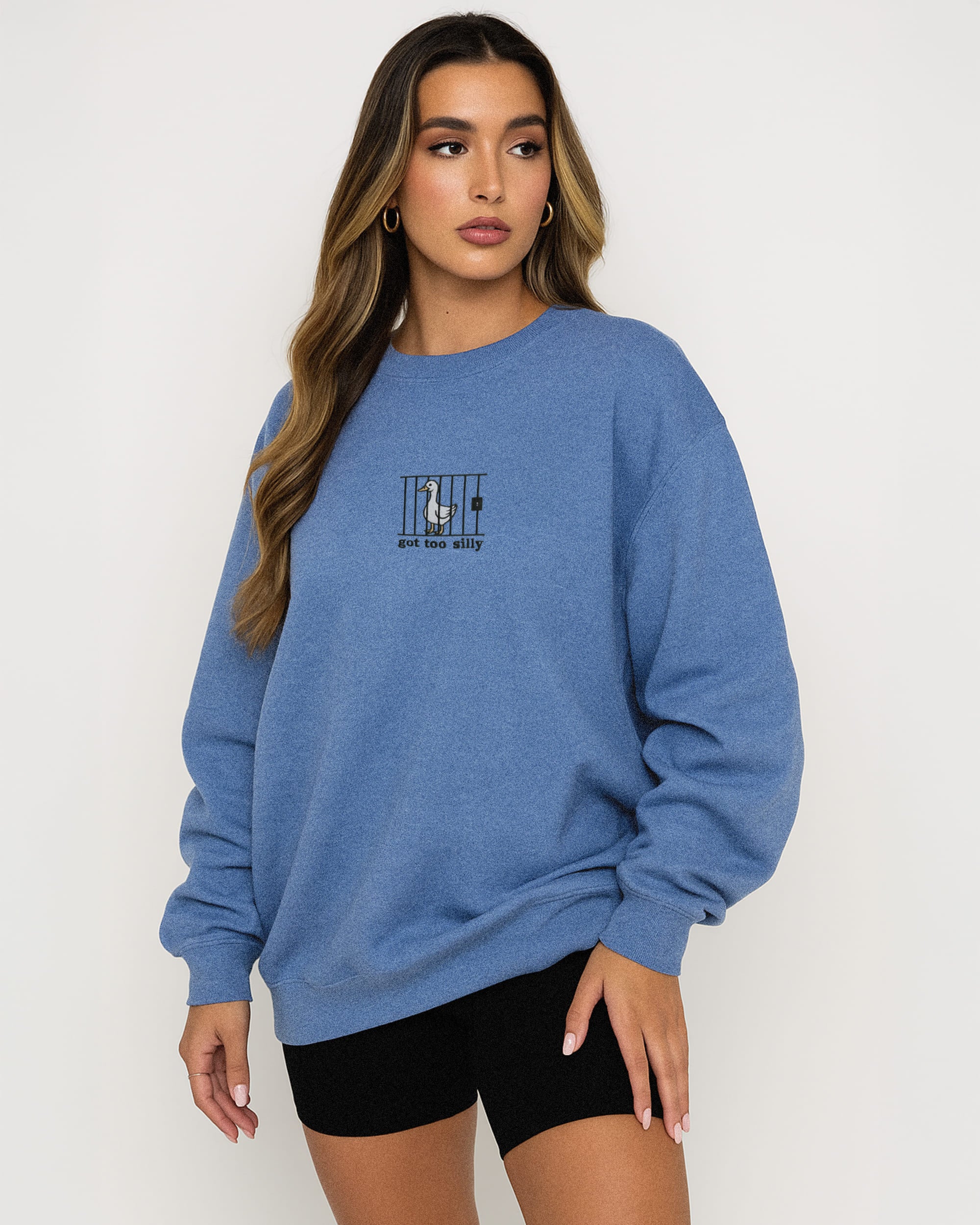 Got Too Silly Embroidered Sweatshirt - Image 2
