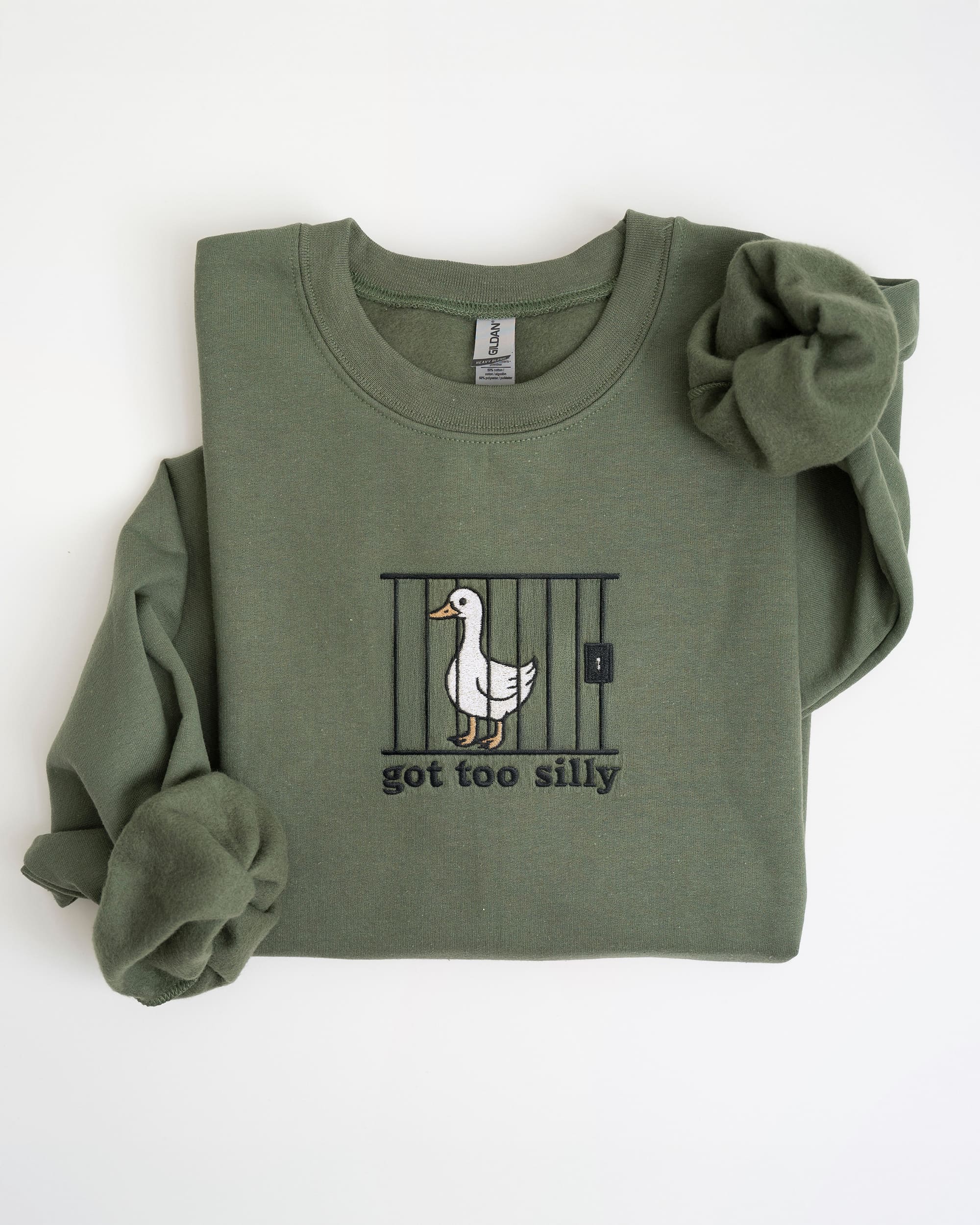 Got Too Silly Embroidered Sweatshirt - Image 3