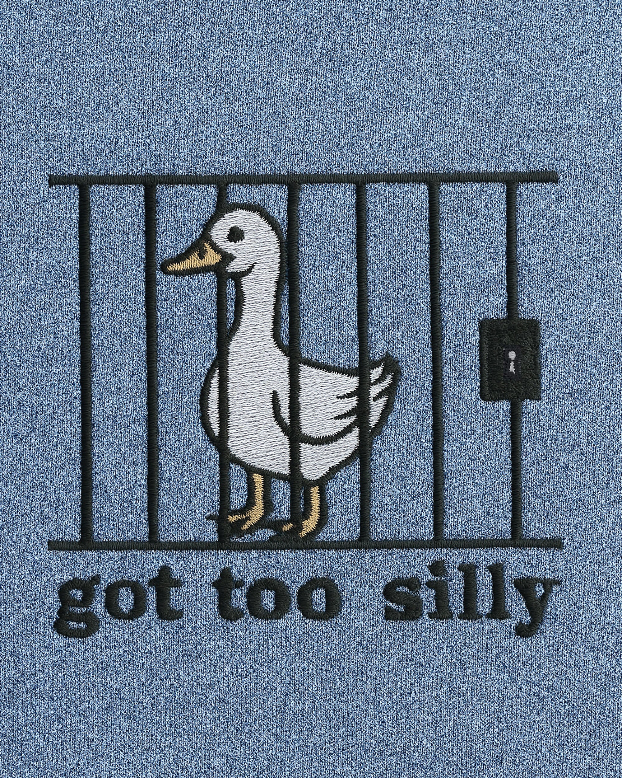 Got Too Silly Embroidered Sweatshirt - Image 5