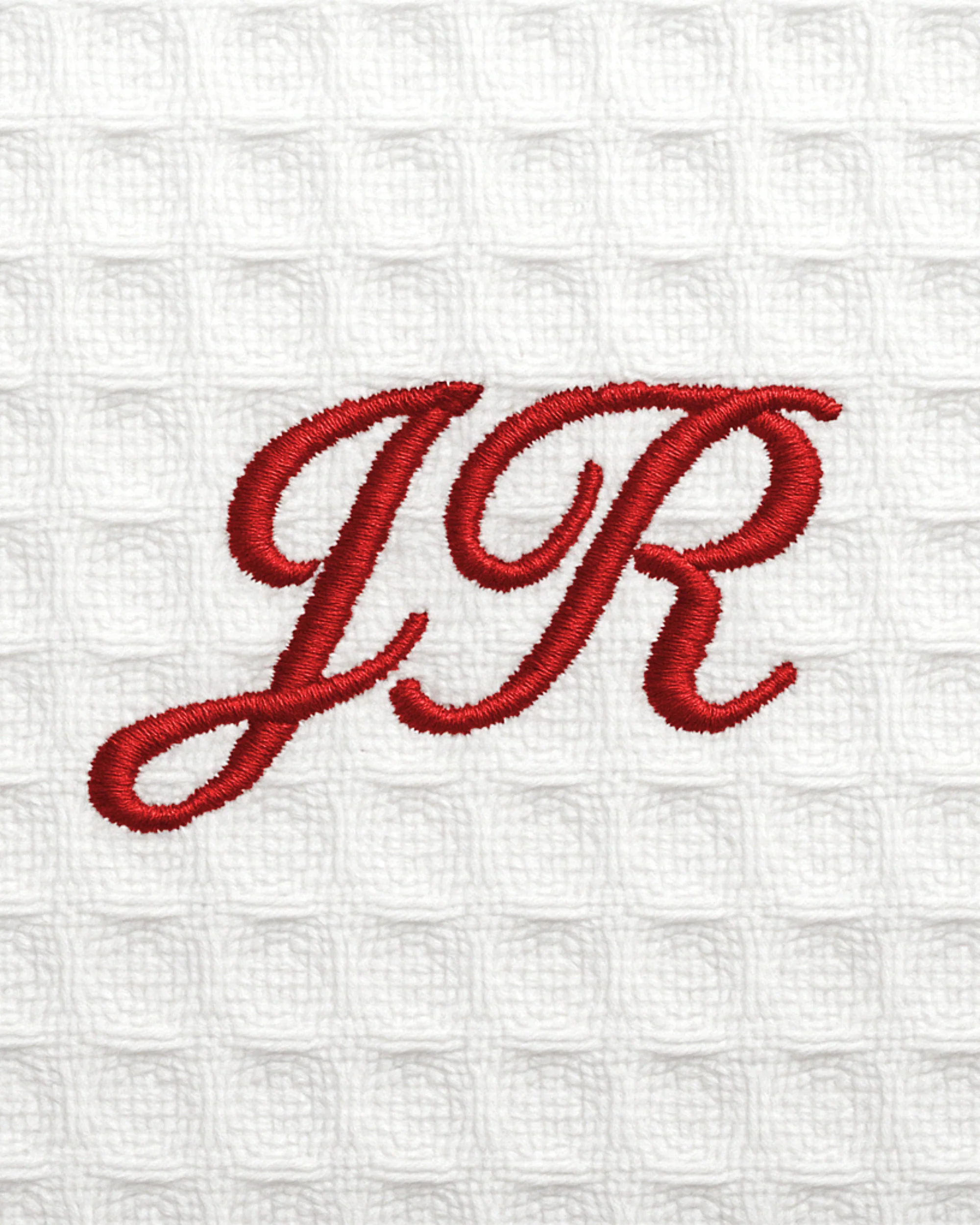 Monogram Waffle Cosmetic Bag - Image 6