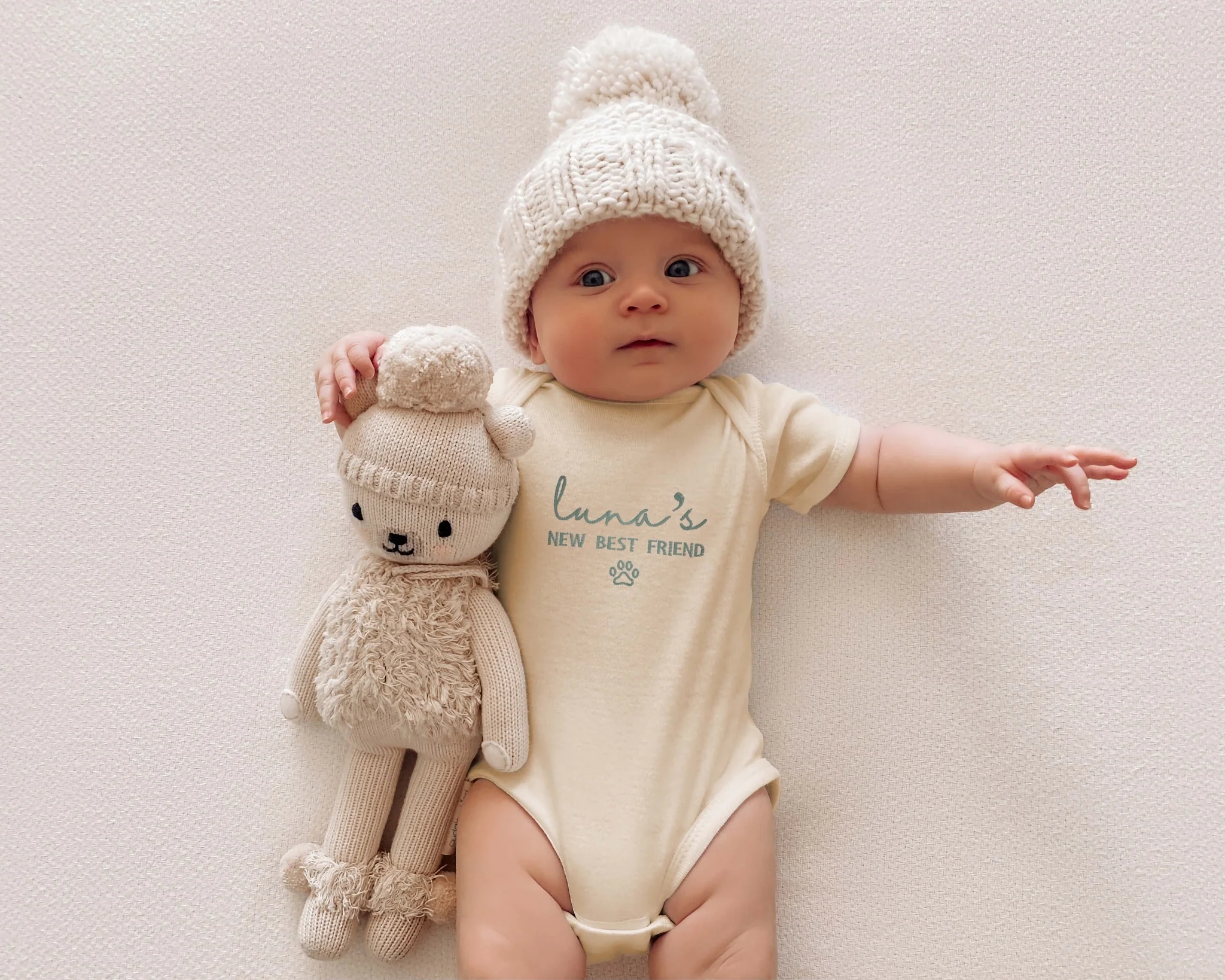 New Best Friend Embroidered Bodysuit - Image 4