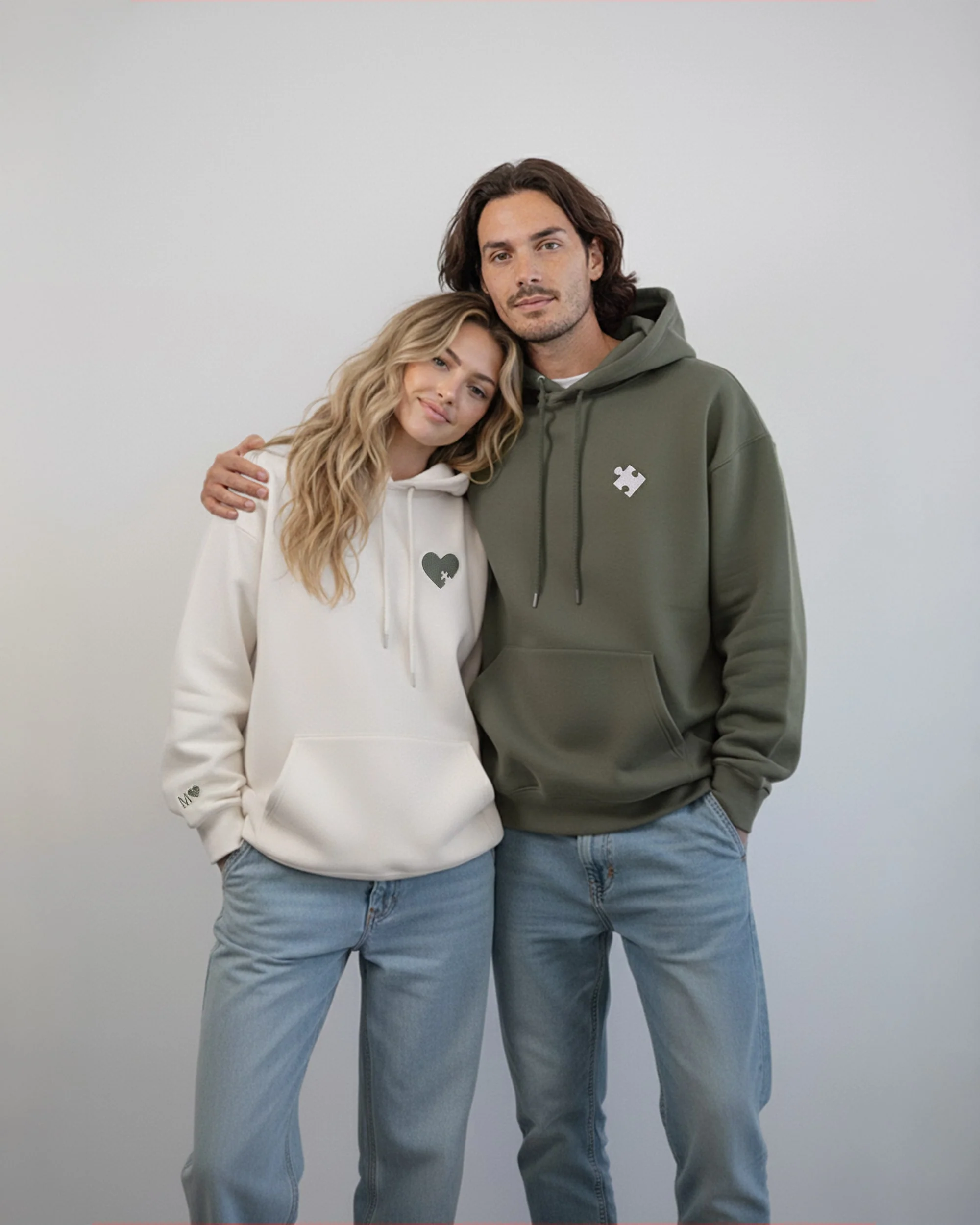Puzzle Piece Embroidered Sweatshirt - Image 6