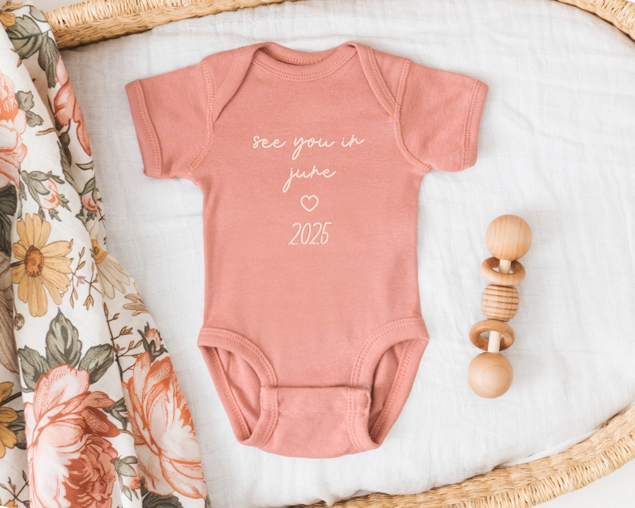 See You in Time Embroidered Bodysuit - Image 6
