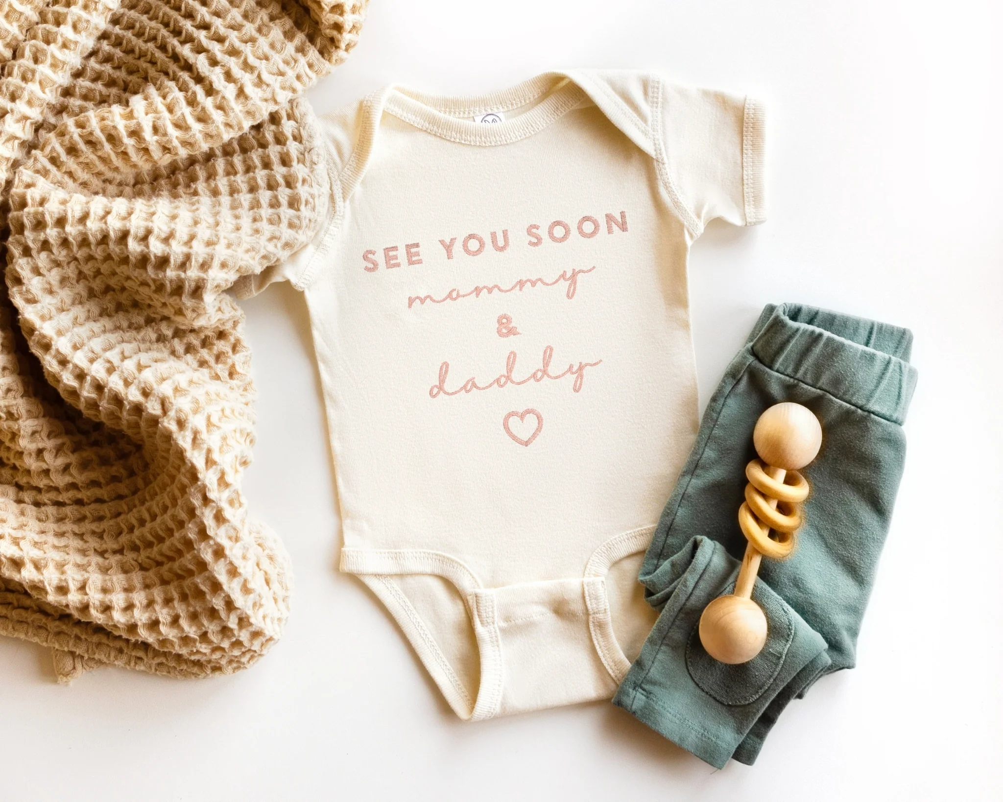 See You Soon Embroidered Bodysuit - Image 6
