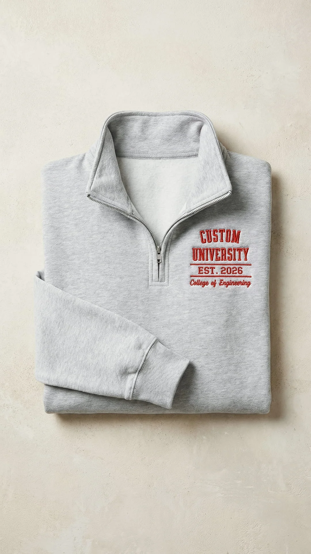 New Student & Grad Gift Box | Custom Embroidered Quarter-Zip Set - Image 5