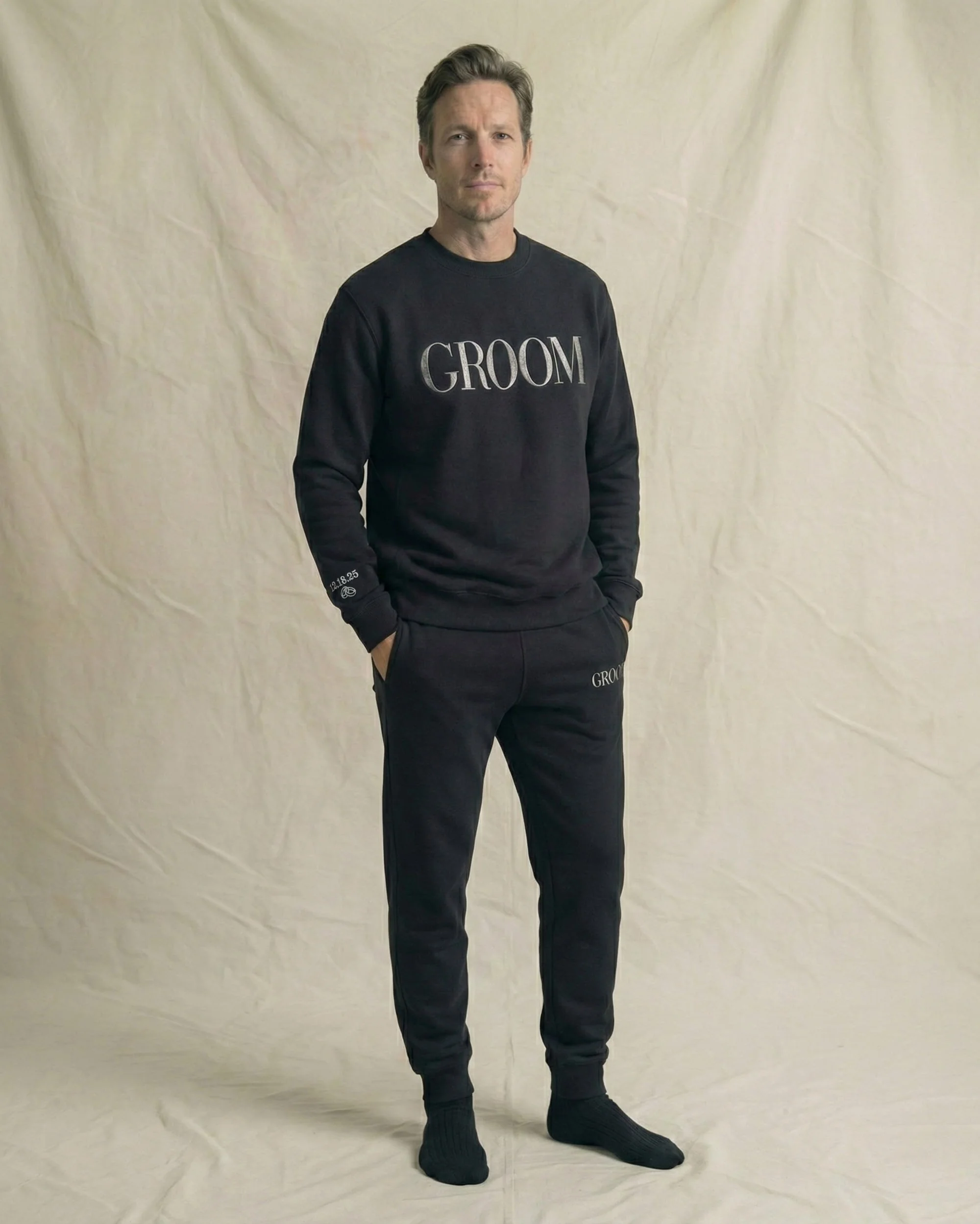 The Complete Groom Lounge Bundle | Crewneck Edition - Image 8