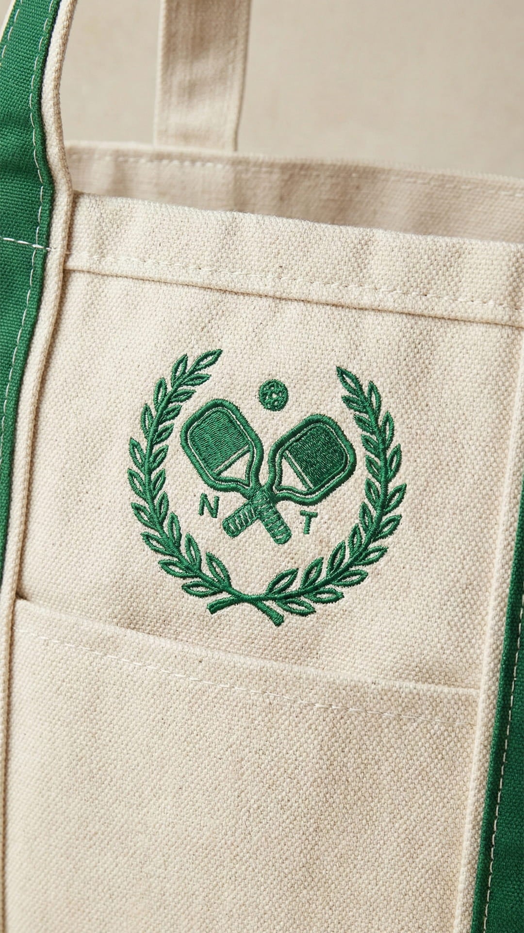 The Heritage Pickleball Bundle | Natural Canvas & Court Green - Image 4