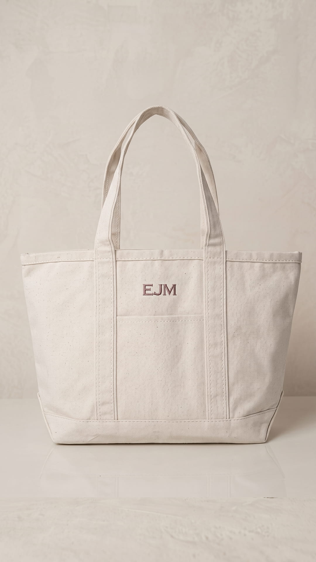 The Monogram Keepsake Box | Personalized Tote, Clutch & Waffle Throw Gift Set - Image 15