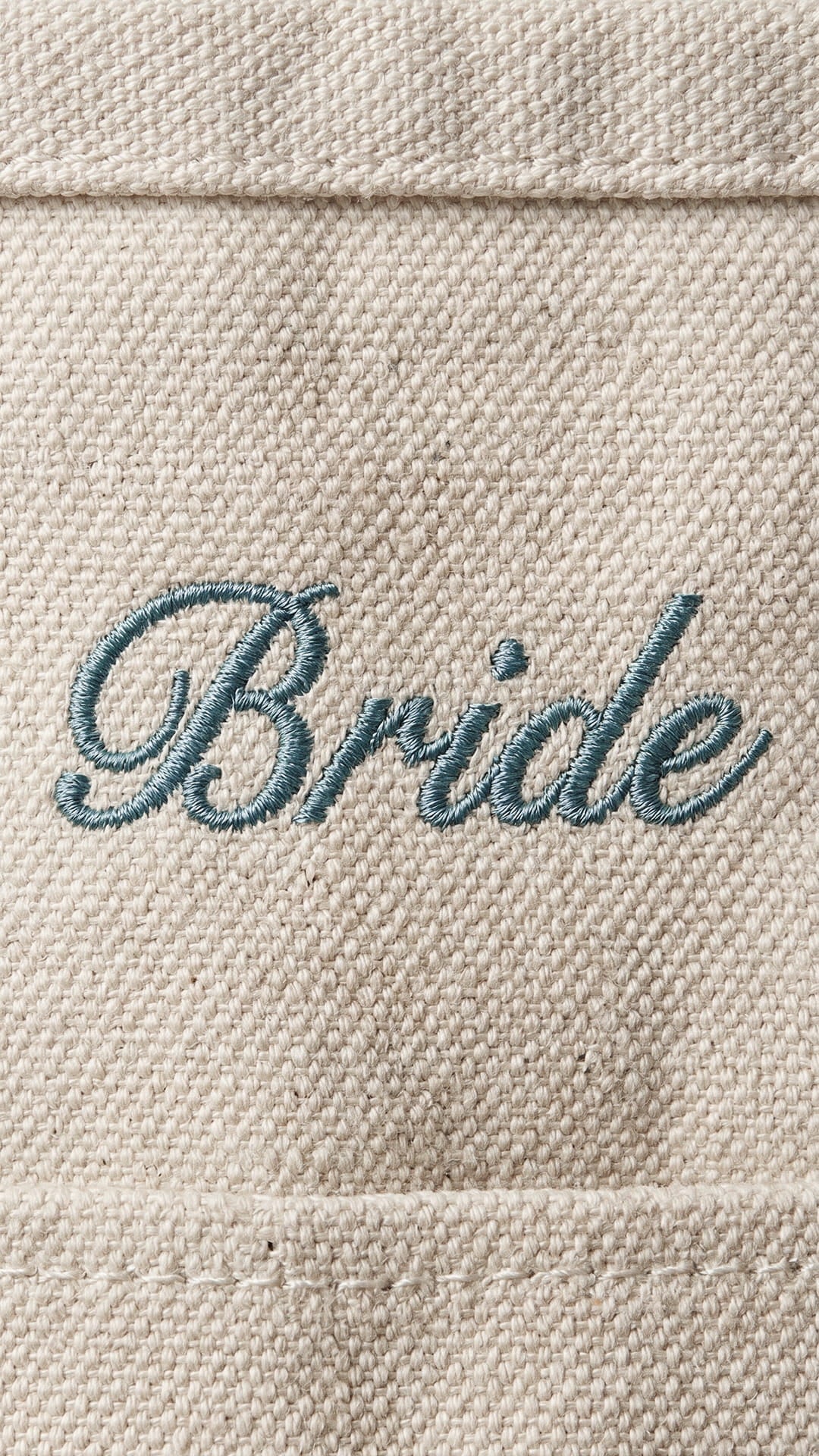 The Mrs. Gift Set | Embroidered Crop Tee, Matching Shorts & Bridal Tote - Image 8