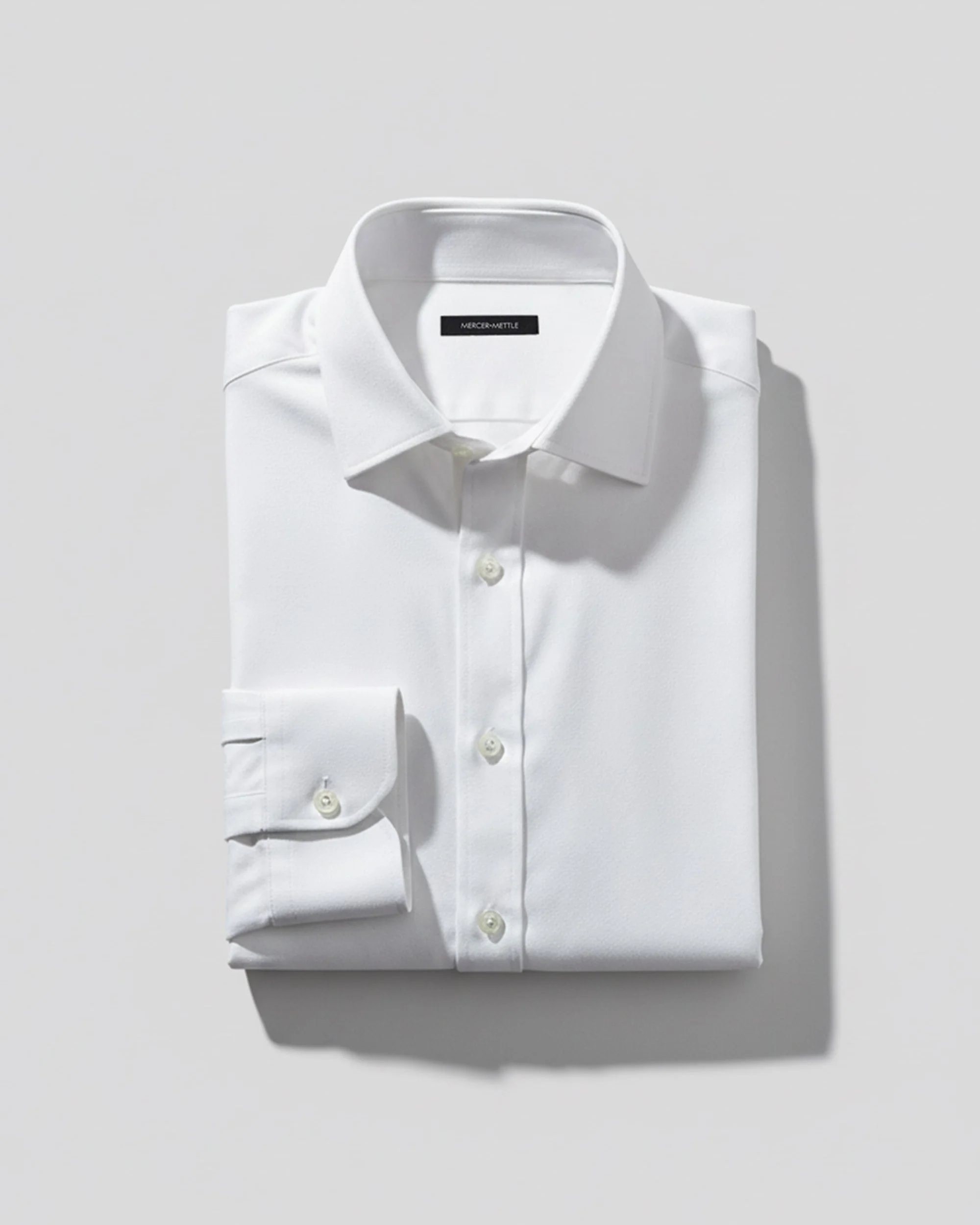 Under-Collar Keepsake Stretch Woven Shirt - Image 6