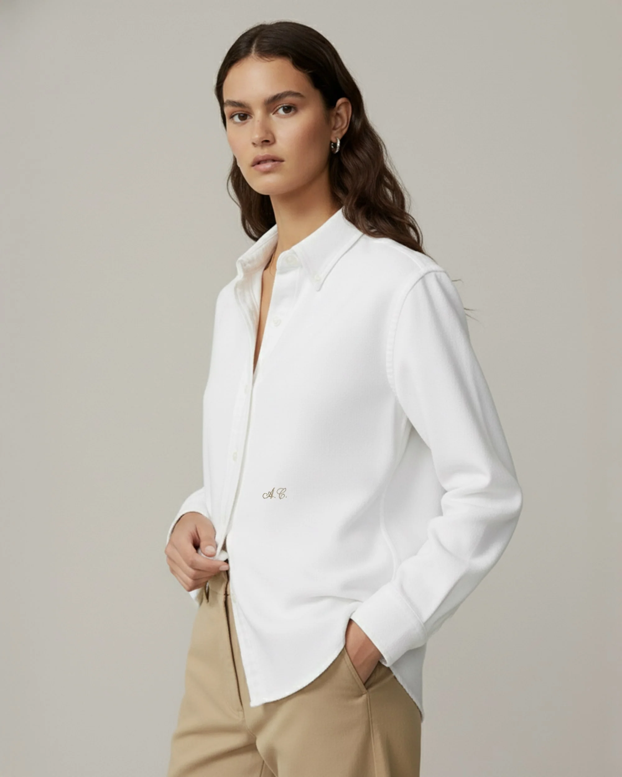 Waistline Monogram Cloth Oxford - Image 3